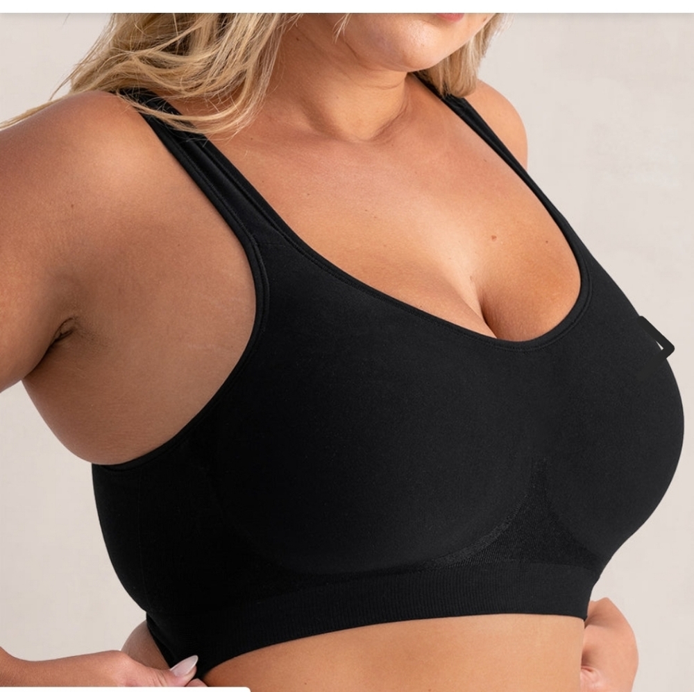 Black Shapermint Bra NWT Size 3XL